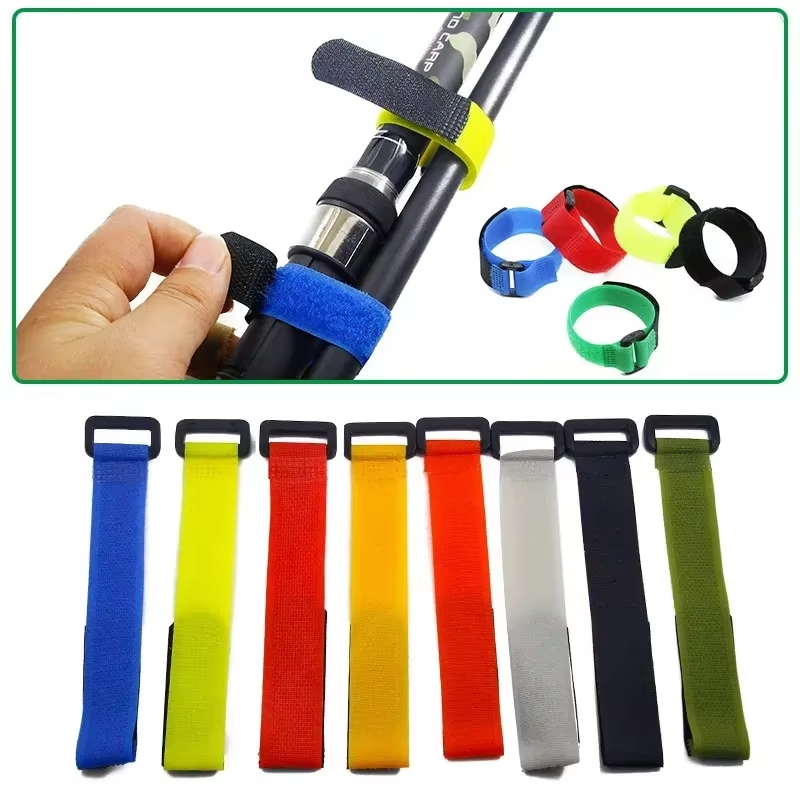 Fishing Rod Repair Kit - 10 pièces de attaches réutilisables pour