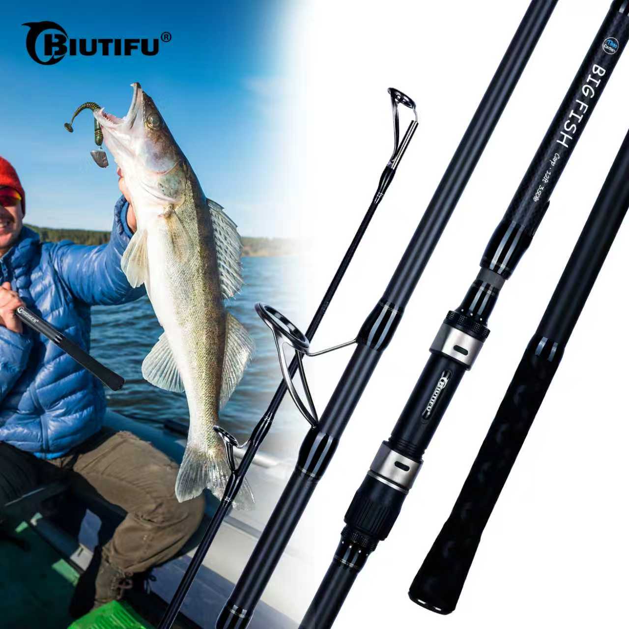 Fishing Rod Surf - Canne à pêche BIUTIFU BIGFISH pour