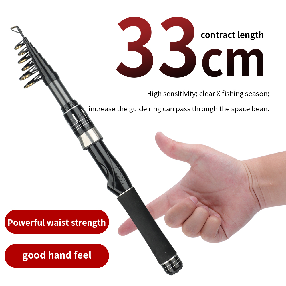 Mini canne à mer Portable 33cm - Fishing Rod Surf avis et prix