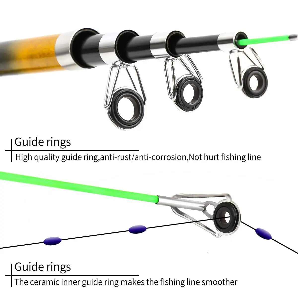 Ensemble de canne à pêche téle - Fishing Rod Combo avis et prix