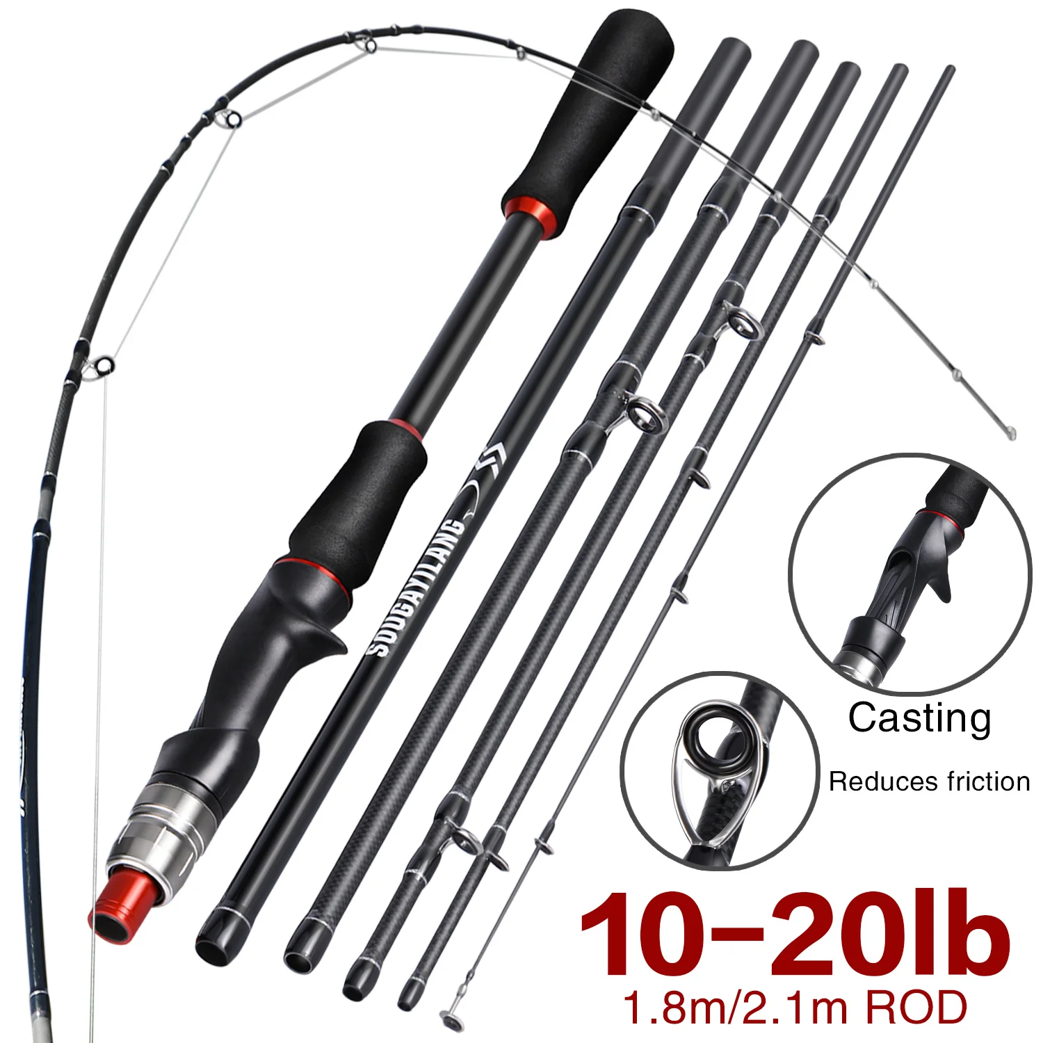 Sougayilang-Leurre de pêche de - Fishing Rod Surf avis et prix