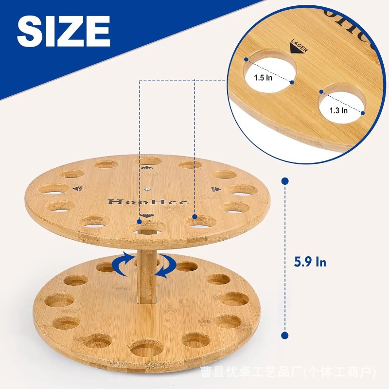 Support de rangement rotatif m - Fishing Rod Rack avis et prix