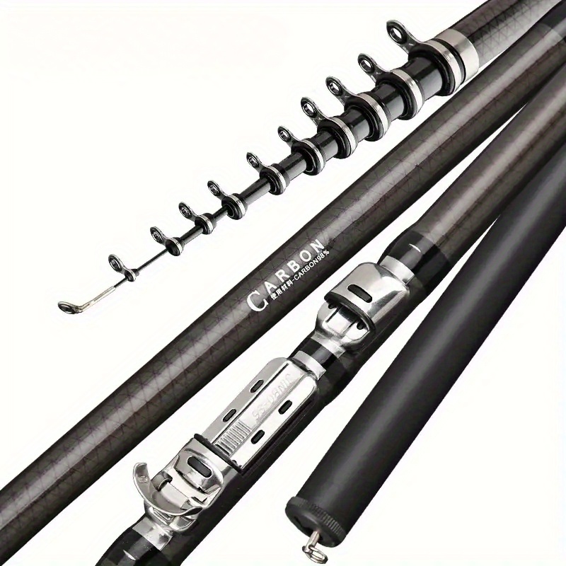 Canne à pêche télescopique en  - Fishing Rod Surf avis et prix