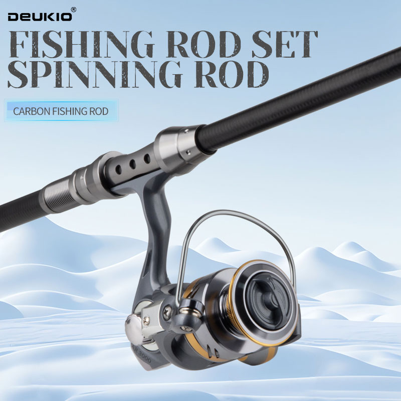 DEUKIO canne à pêche et moulin - Fishing Rod Building Kit avis et prix