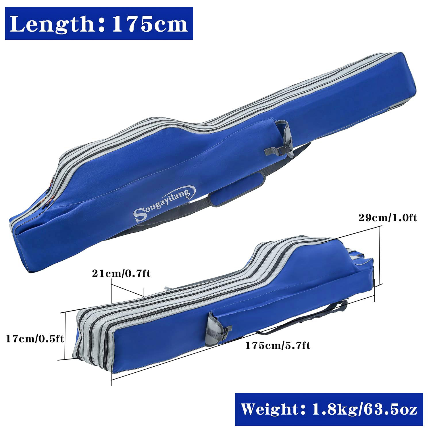 Sougayilang sac de canne à pêc - Fishing Rod Case avis et prix