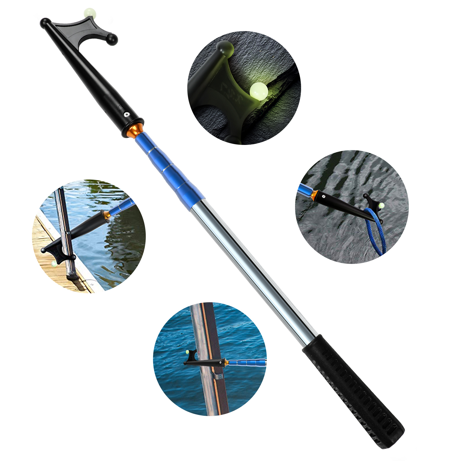 SANLIKE – crochet de bateau lu - Fishing Rod Boat avis et prix