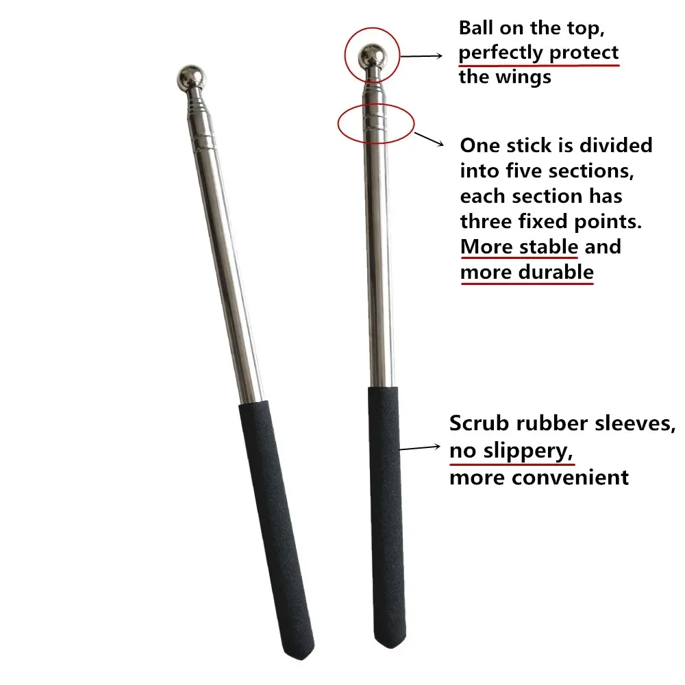 Ailes de danse du ventre Isis, - Fishing Rod Telescopic avis et prix